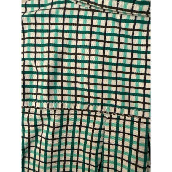 Bocomal Mens Flame Resistant 6.5oz Plaid Button Front Collared Shirt Size Large - Picture 12 of 13